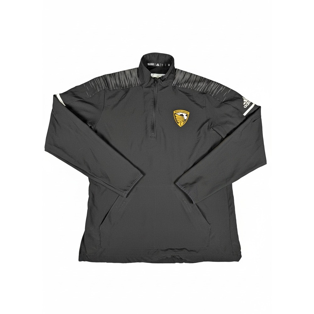 Adidas Missouri Western State Griffons Soccer Black Quarter-Zip Pullover Men's S